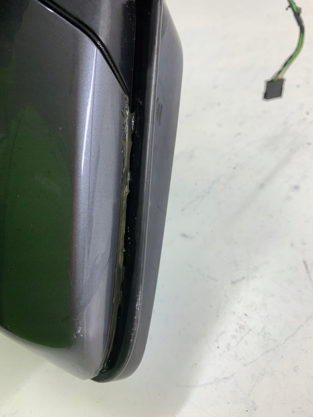 BMW E46 mirror right 5 PIN STAHLGRAU METALLIC