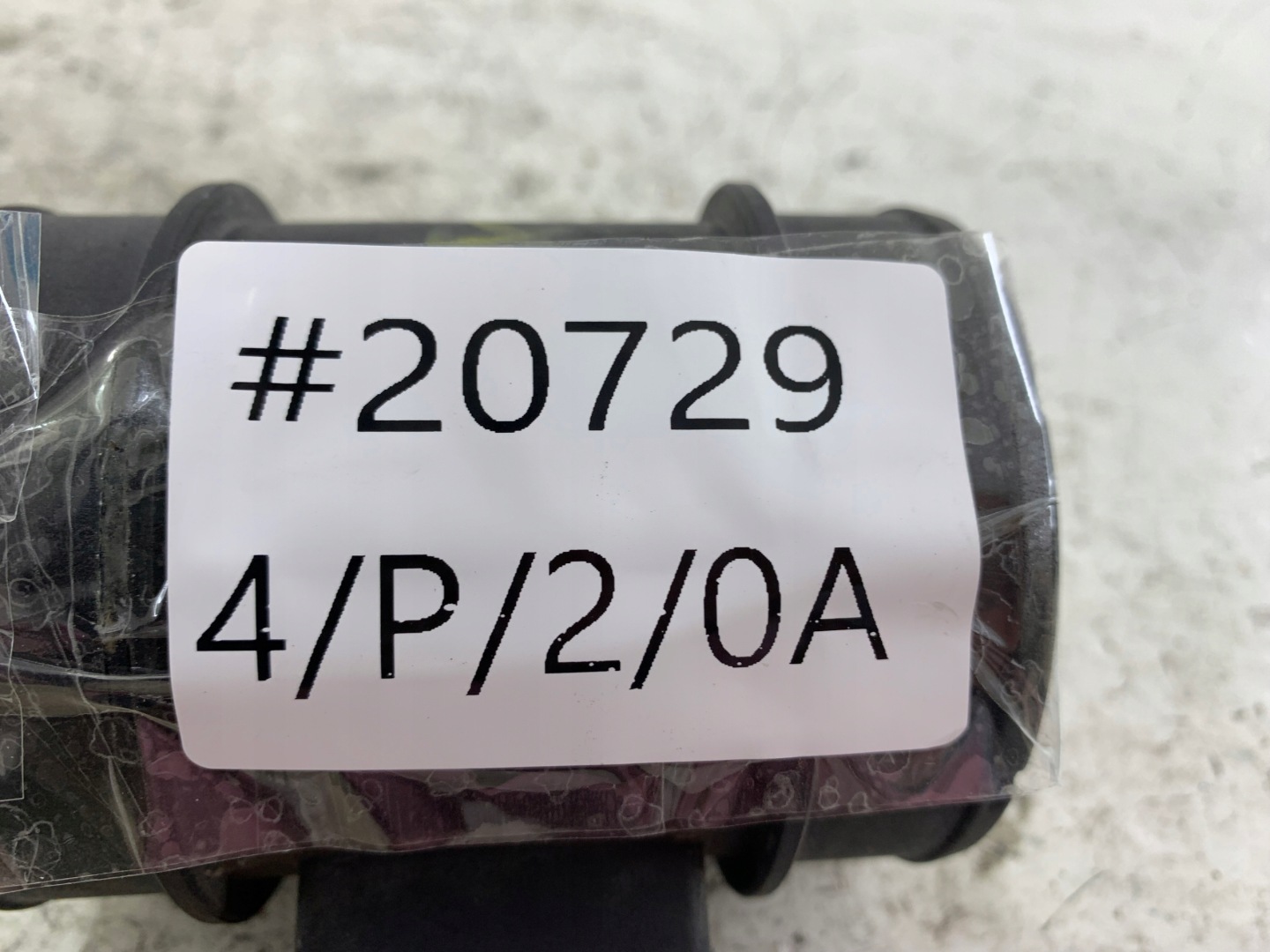 OPEL VECTRA C 1.9 CDTI flow meter 55350048
