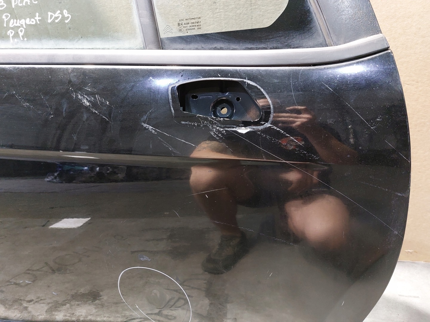 door right front CITROEN DS3
