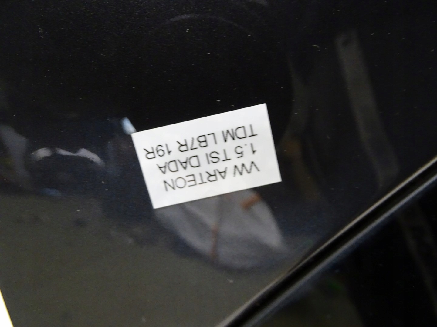 trunk door cover boot rear part rear window VW ARTEON 17- LB7R