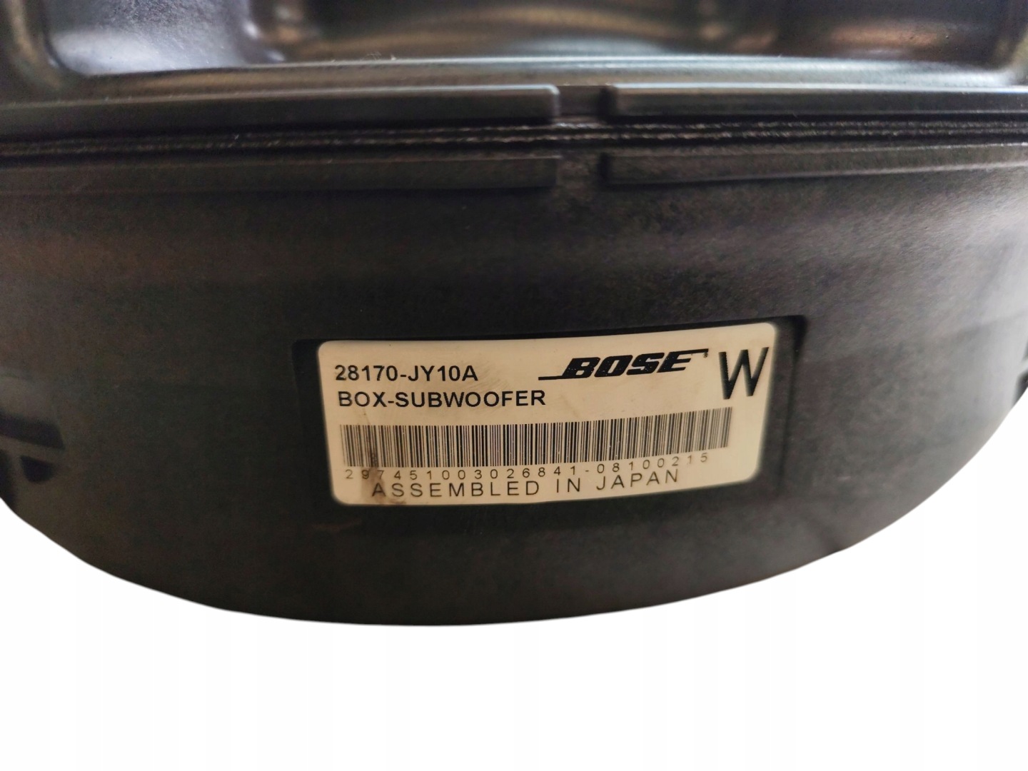 speaker SUBWOOFER RENAULT KOLEOS and HY (2008-2011) 28170-JY10A
