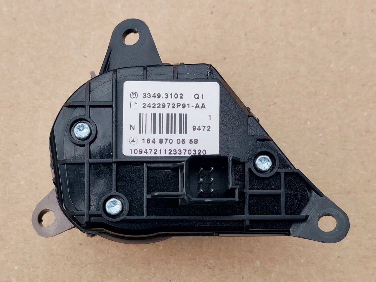 MERCEDES-BENZ ML W164 button switch MULTIFUNKCJA A1648700658