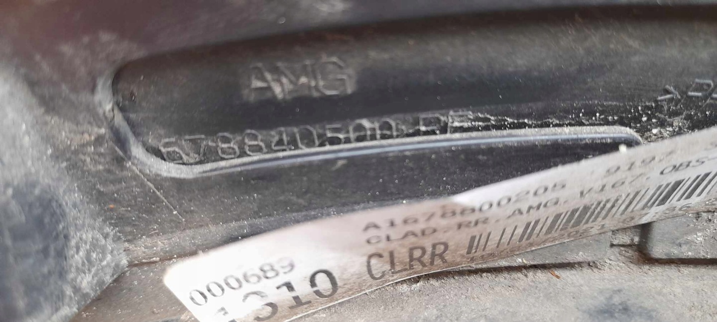 moulding cap right rear part MERCEDES GLE AMG W167