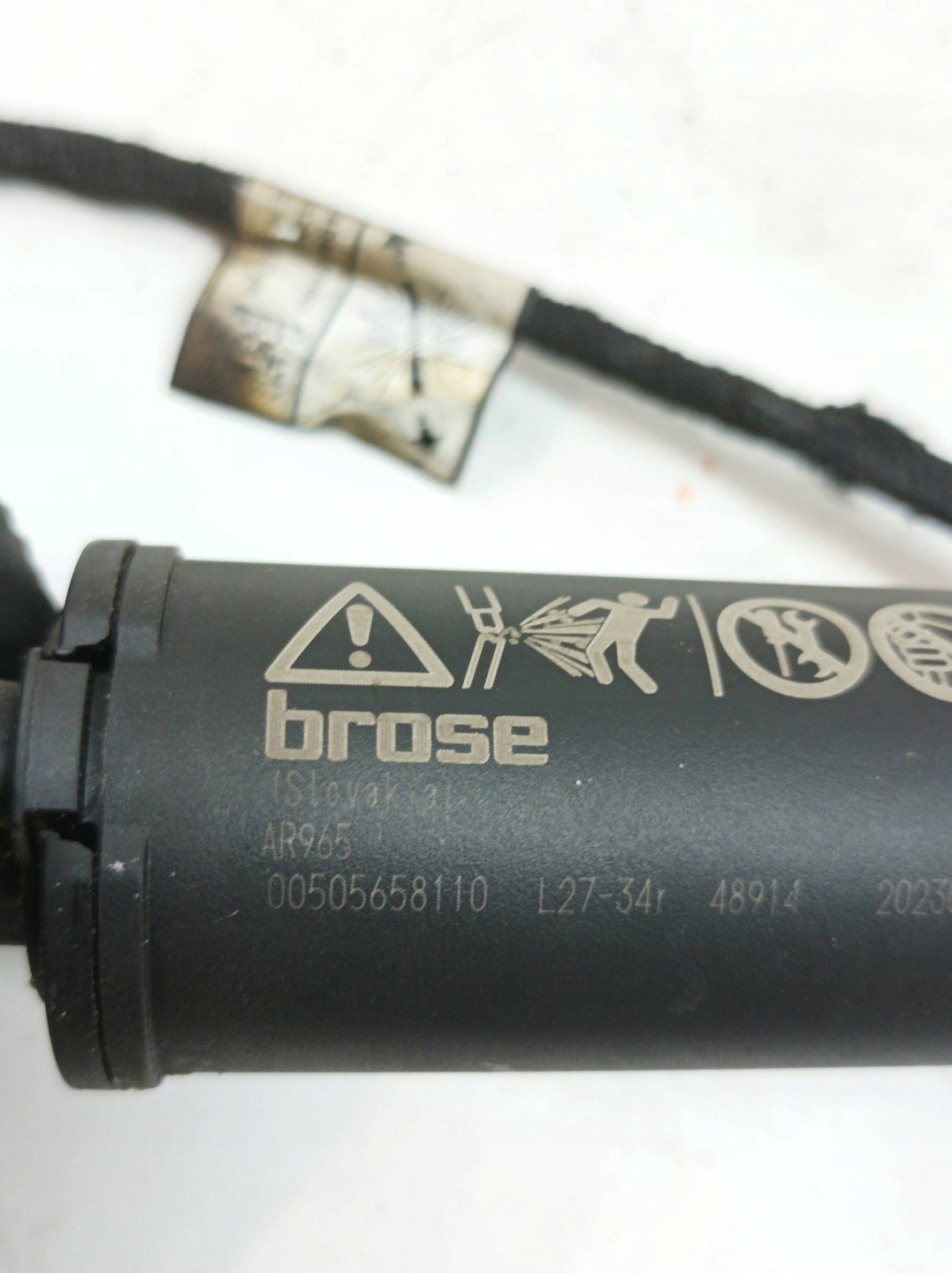 damper bonnet boot rear part electrical 00505658110 Alfa Romeo Tonale and
