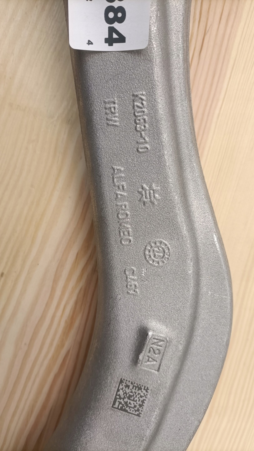 ALFA STELVIO GIULIA left new arm front original 4X4 K2063 K140/1384
