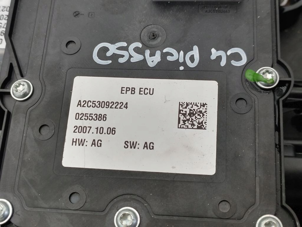 Citroen C4 Grand Picasso et frein électrique électrique 9683024880