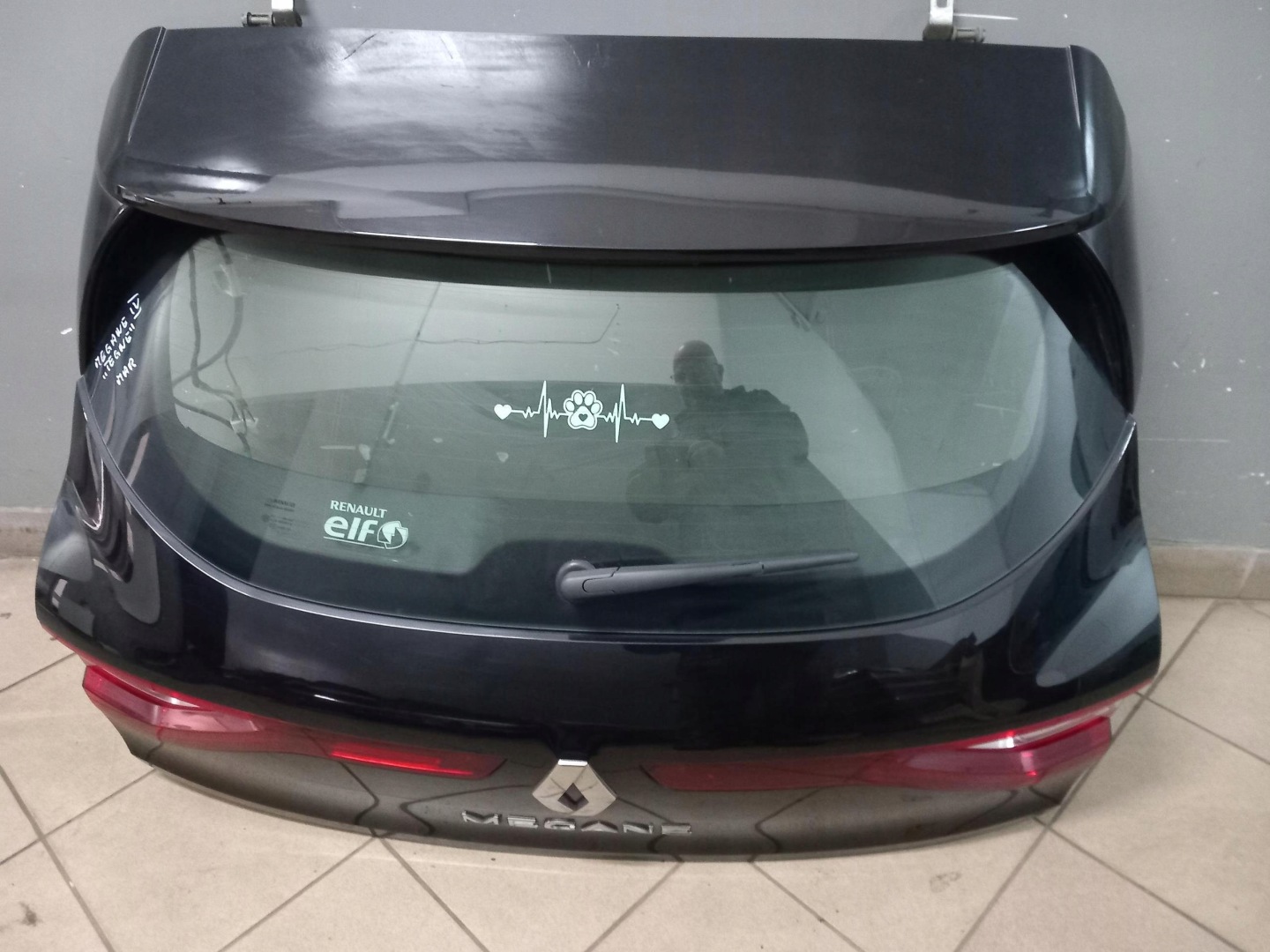 trunk door boot complete RENAULT MEGANE IV HATCHBACK TEGNE 16-24