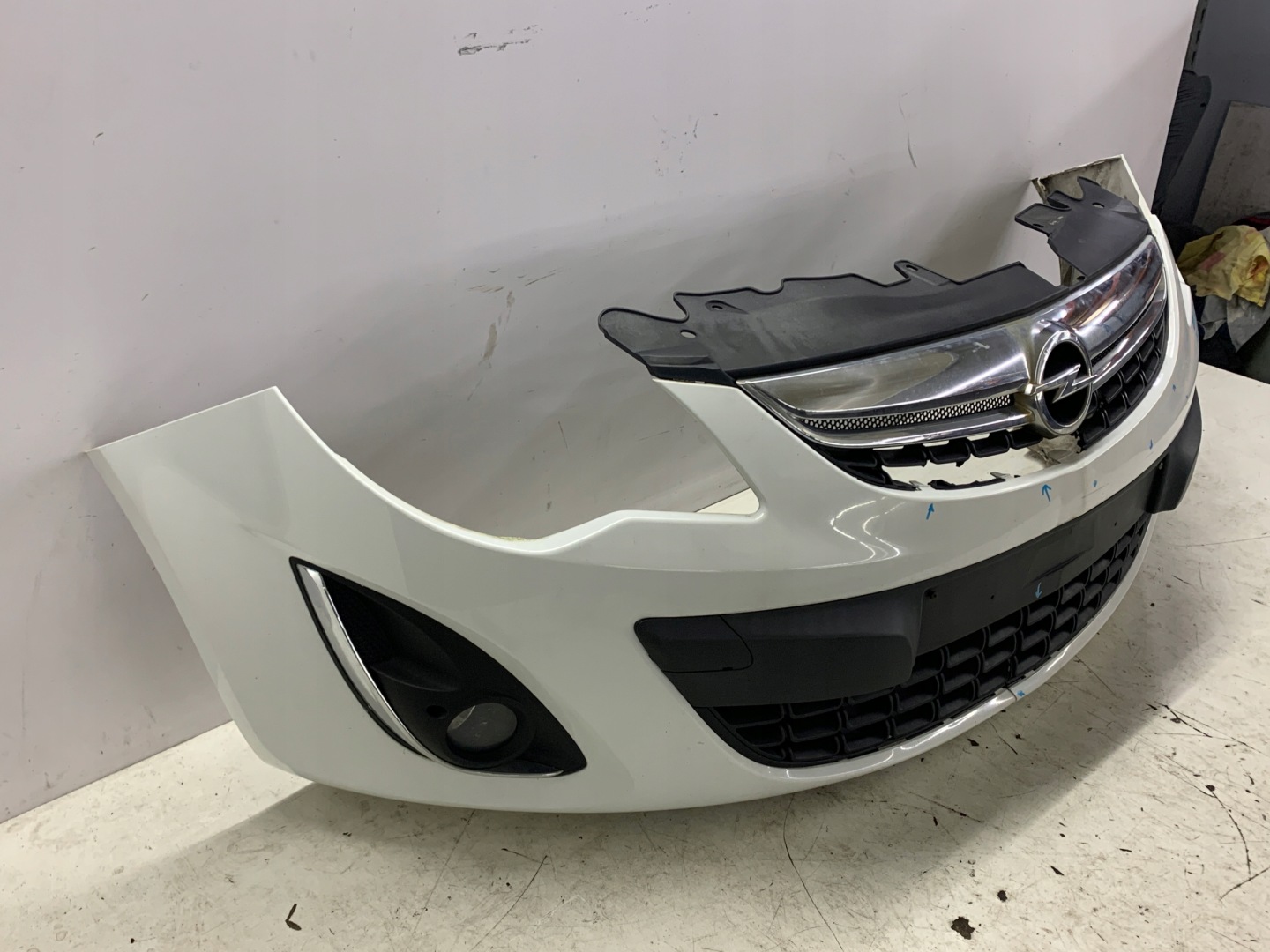 bumper front front OPEL CORSA D LIFT (2011-2014) 3D Z474