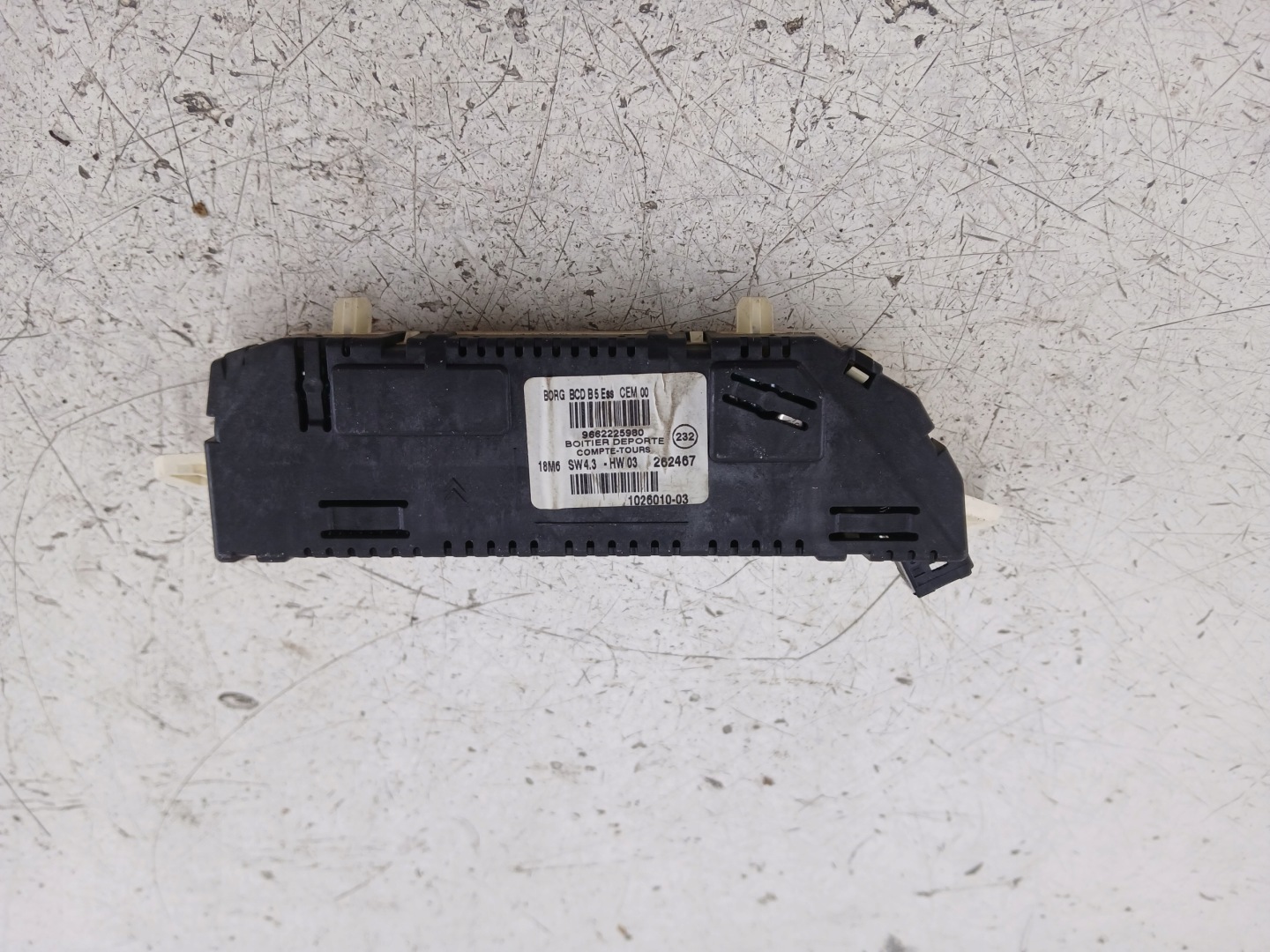 CITROEN C4 e Display 9662225980