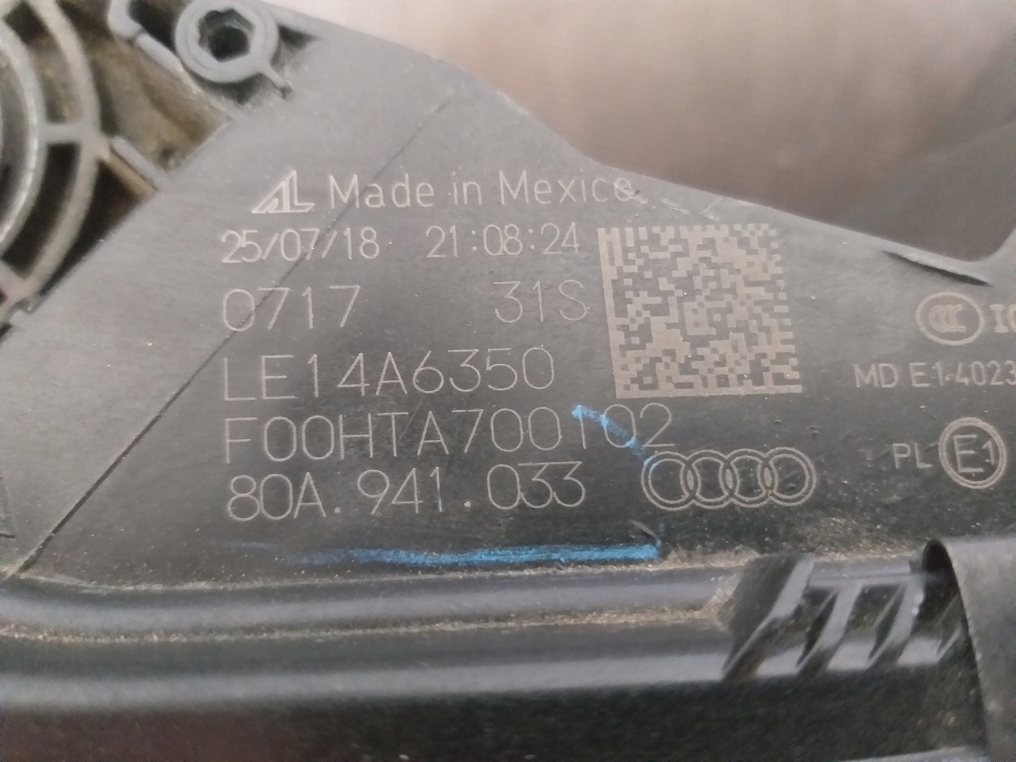 light front left AUDI Q5 FULL LED 80A941033