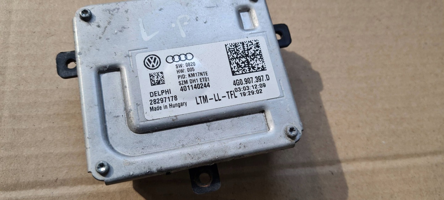 A4 B8 LIFT modulo Centralina LED 4G0907397D A6 C7 4G A5 8T