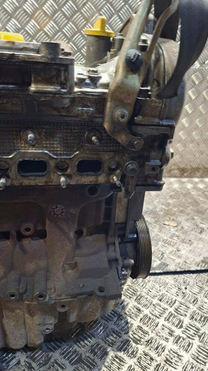 engine unprotected pillar RENAULT CLIO III 1.6