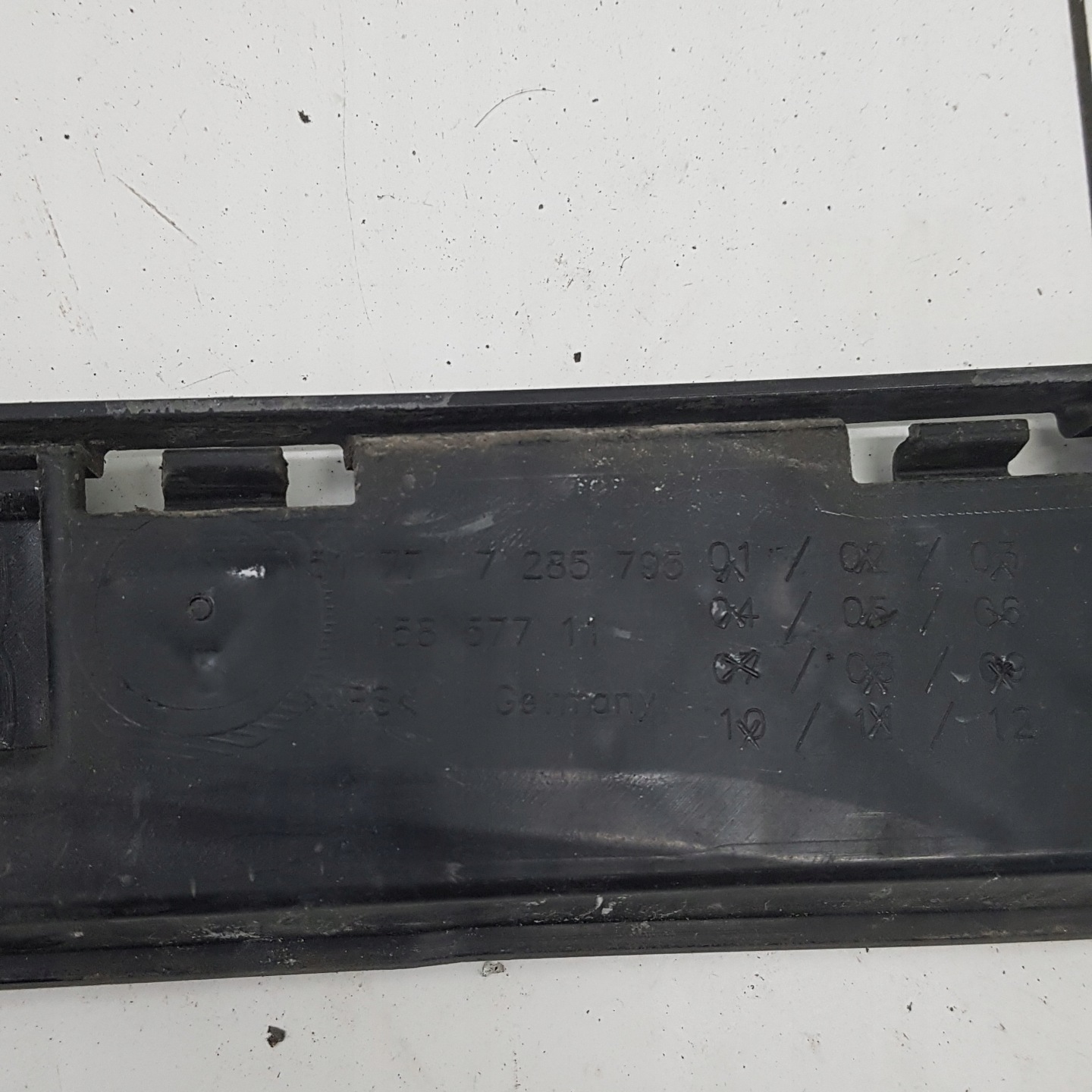 moulding threshold left exterior 3 door BMW 435 D F32 M PERFORMANCE