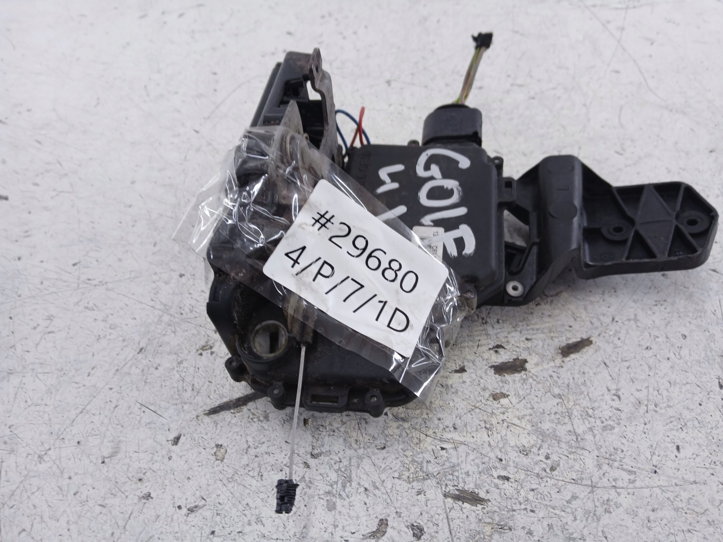 VW GOLF IV BORA lock door left front 6X1837013H