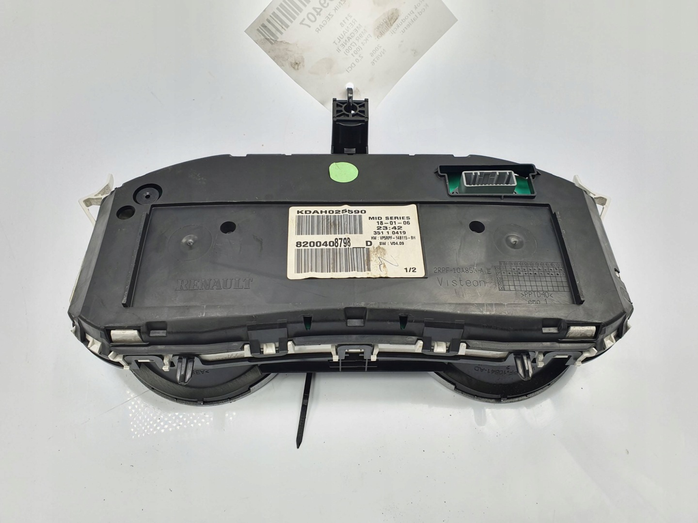 dials clock 8200408798 RENAULT MEGANE II