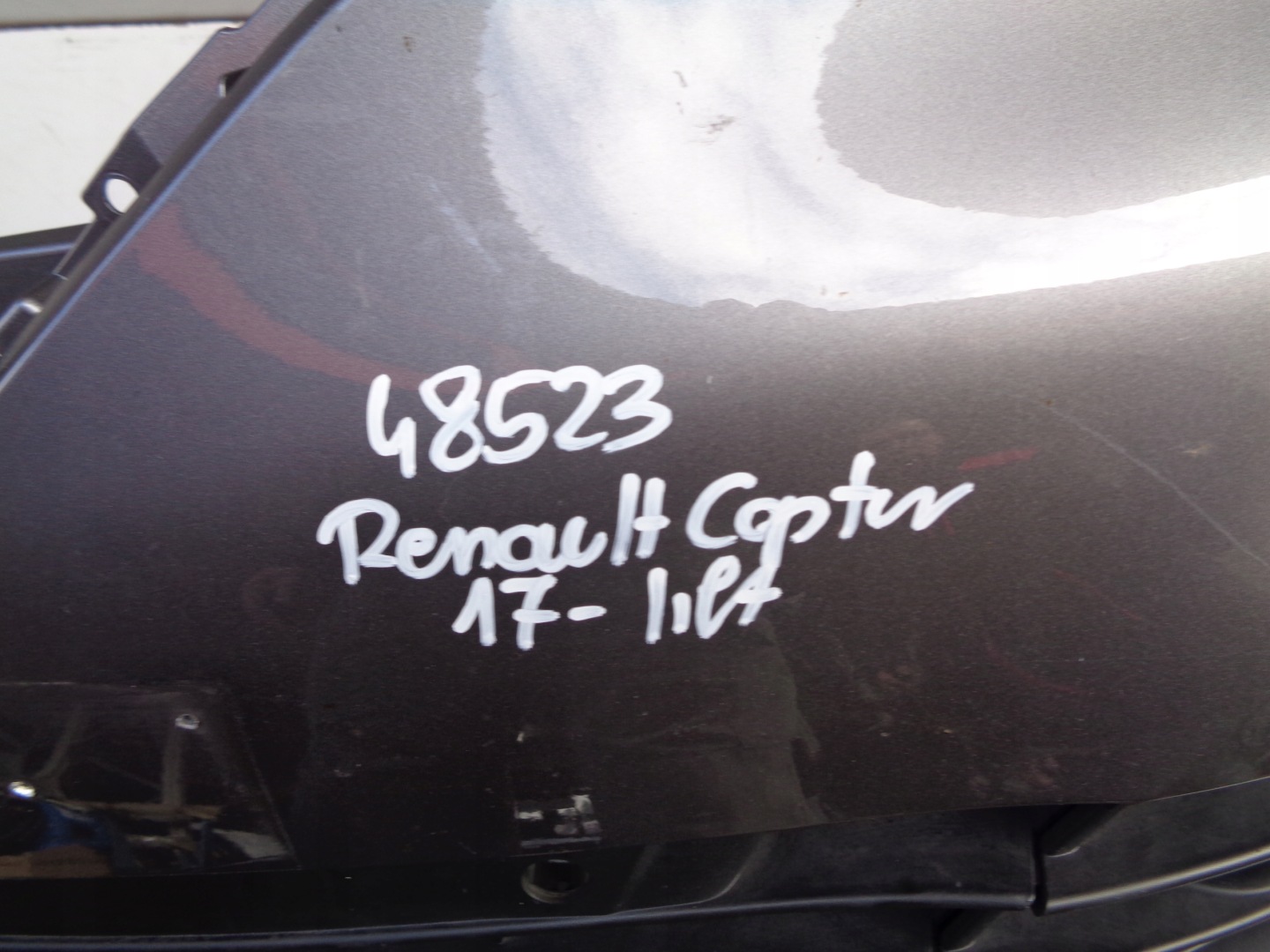 front bumper RENAULT CAPTUR 17- LIFT NR 48523