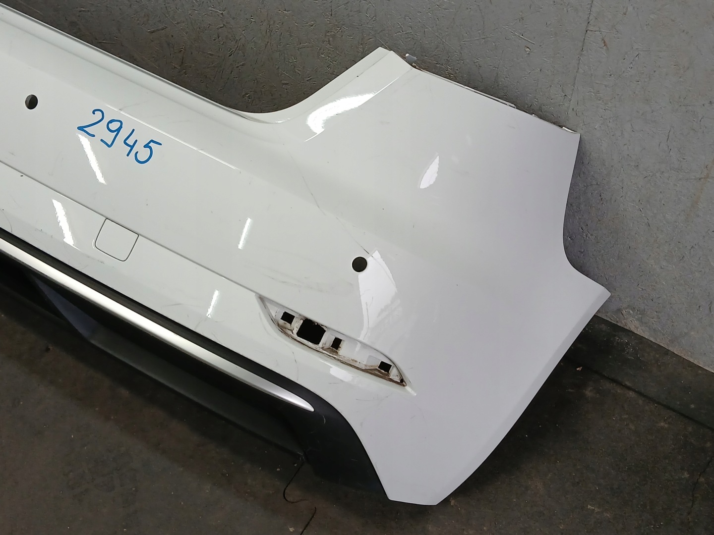 bumper rear part AUDI A3 8V4 LIFT 16