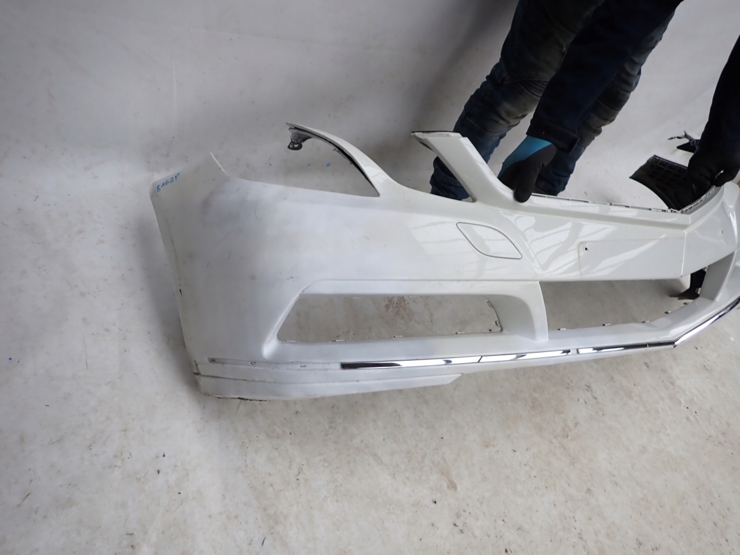 MERCEDES E-KLASA COUPE C207 W207 09- bumper front front