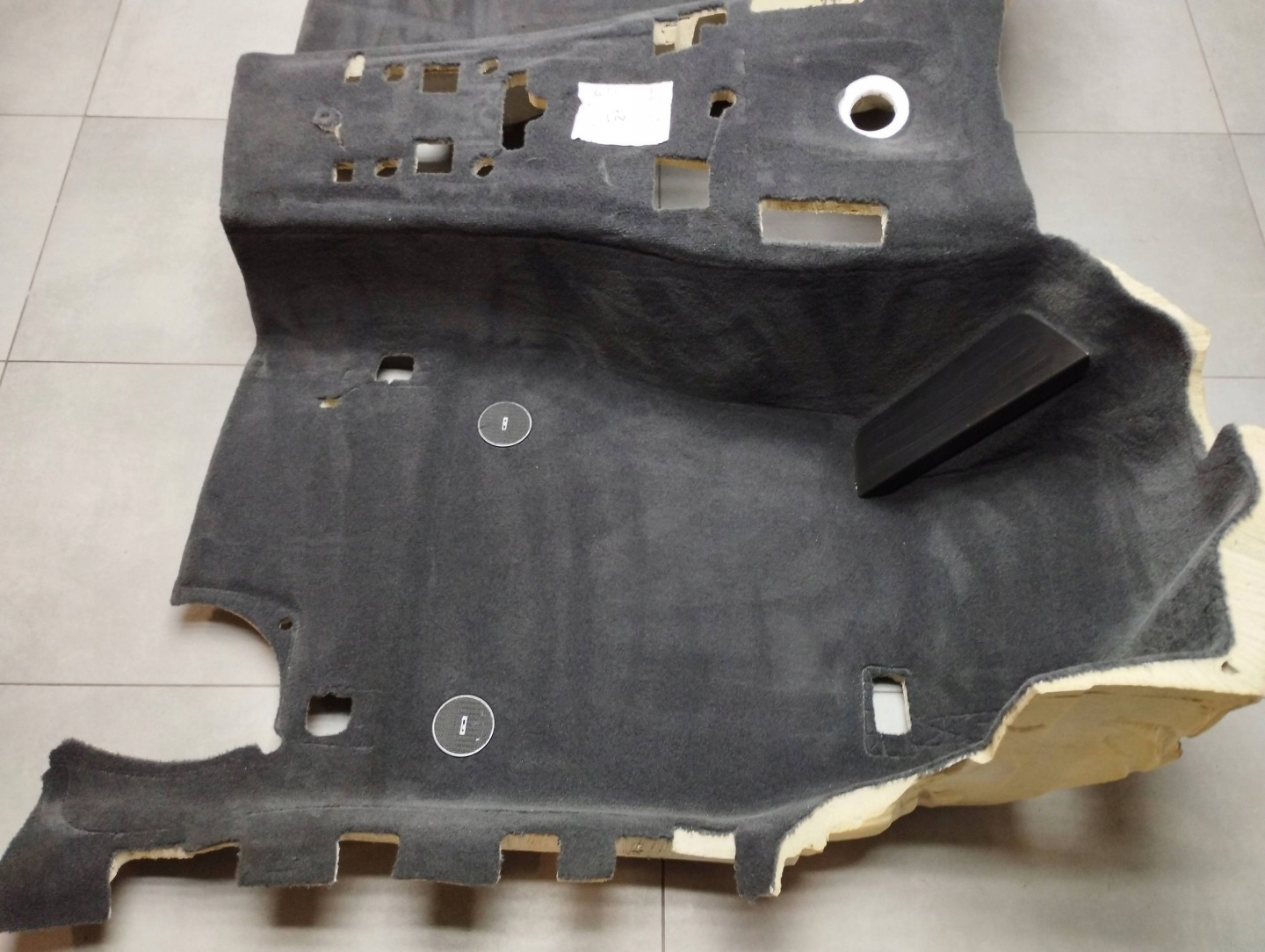 BMW 7 G11 carpet mats front UK 94255711