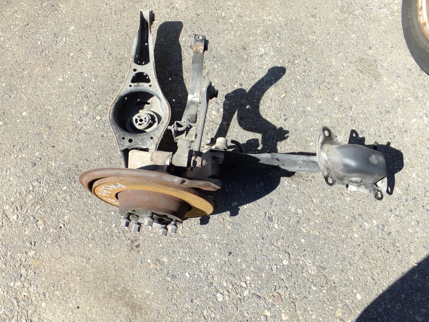 swing arm right rear part vw passat b6 kombi 2007r
