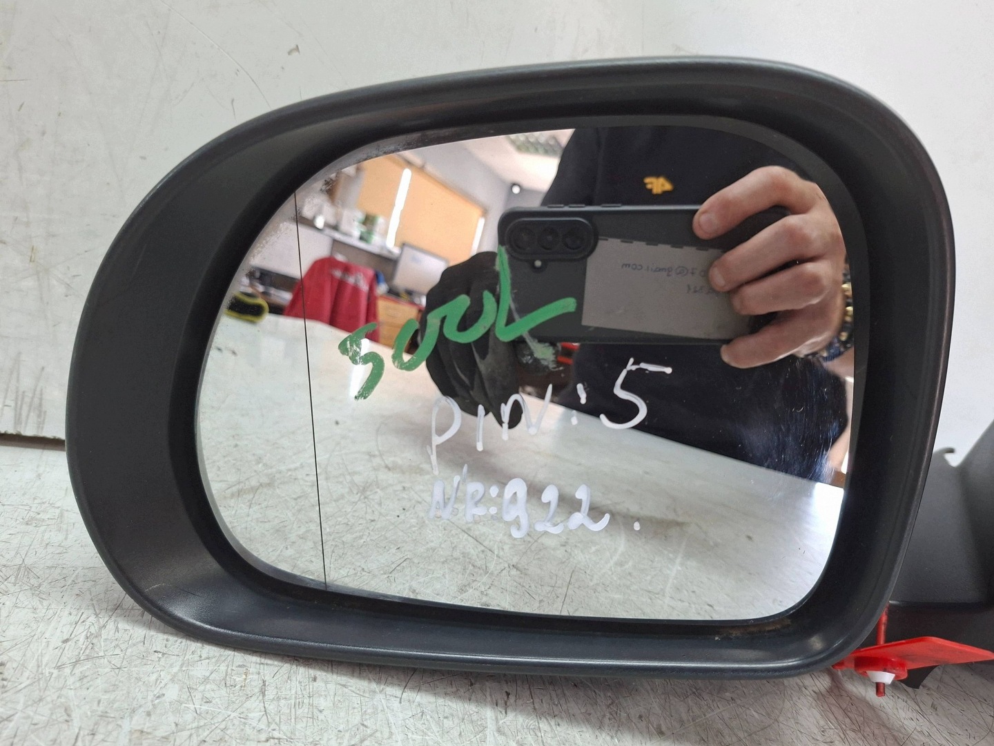 mirror right 5 PIN FIAT 500L 2012