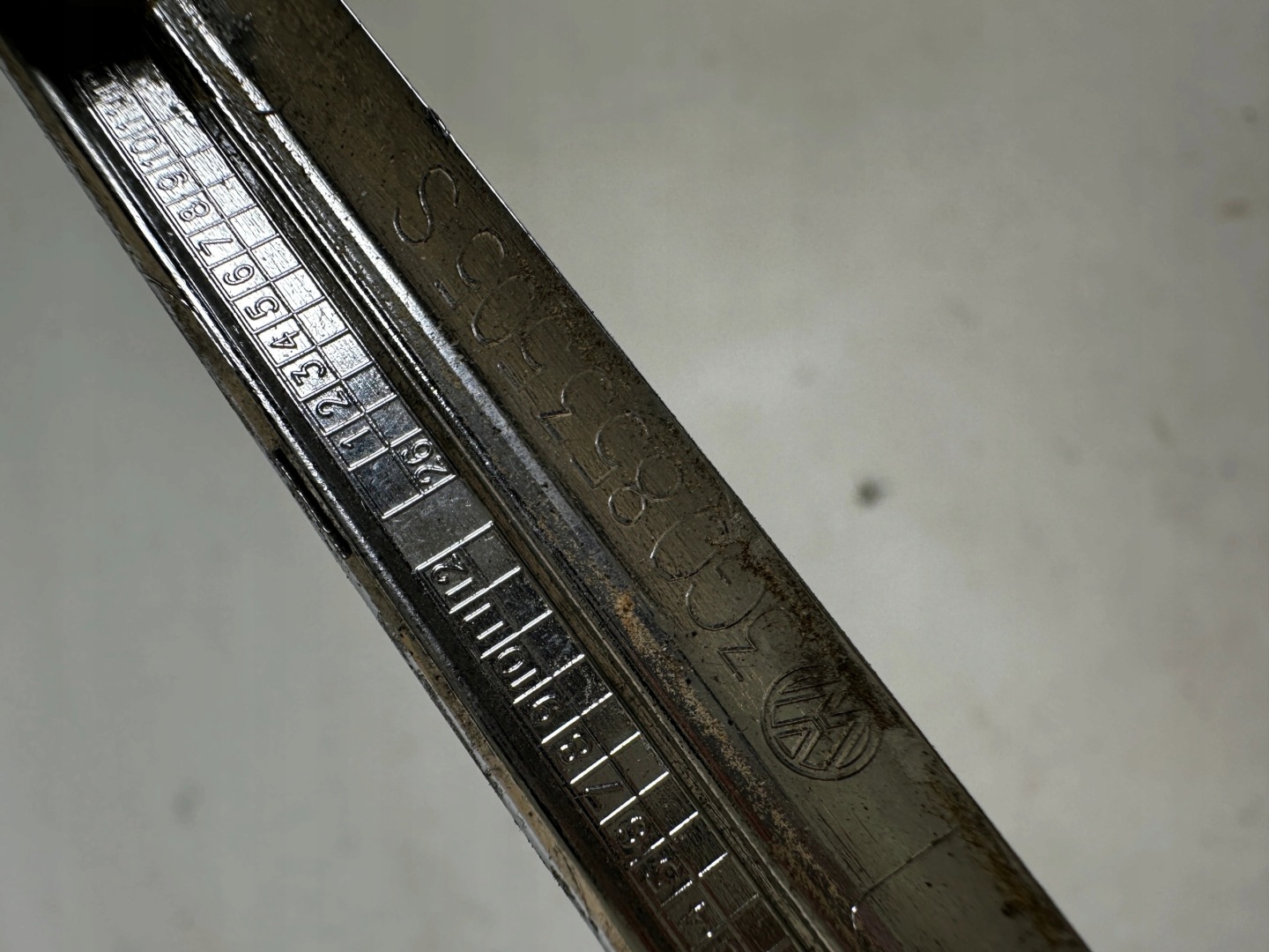 VW PASSAT B8 CHROM grille radiator 3G0853505S