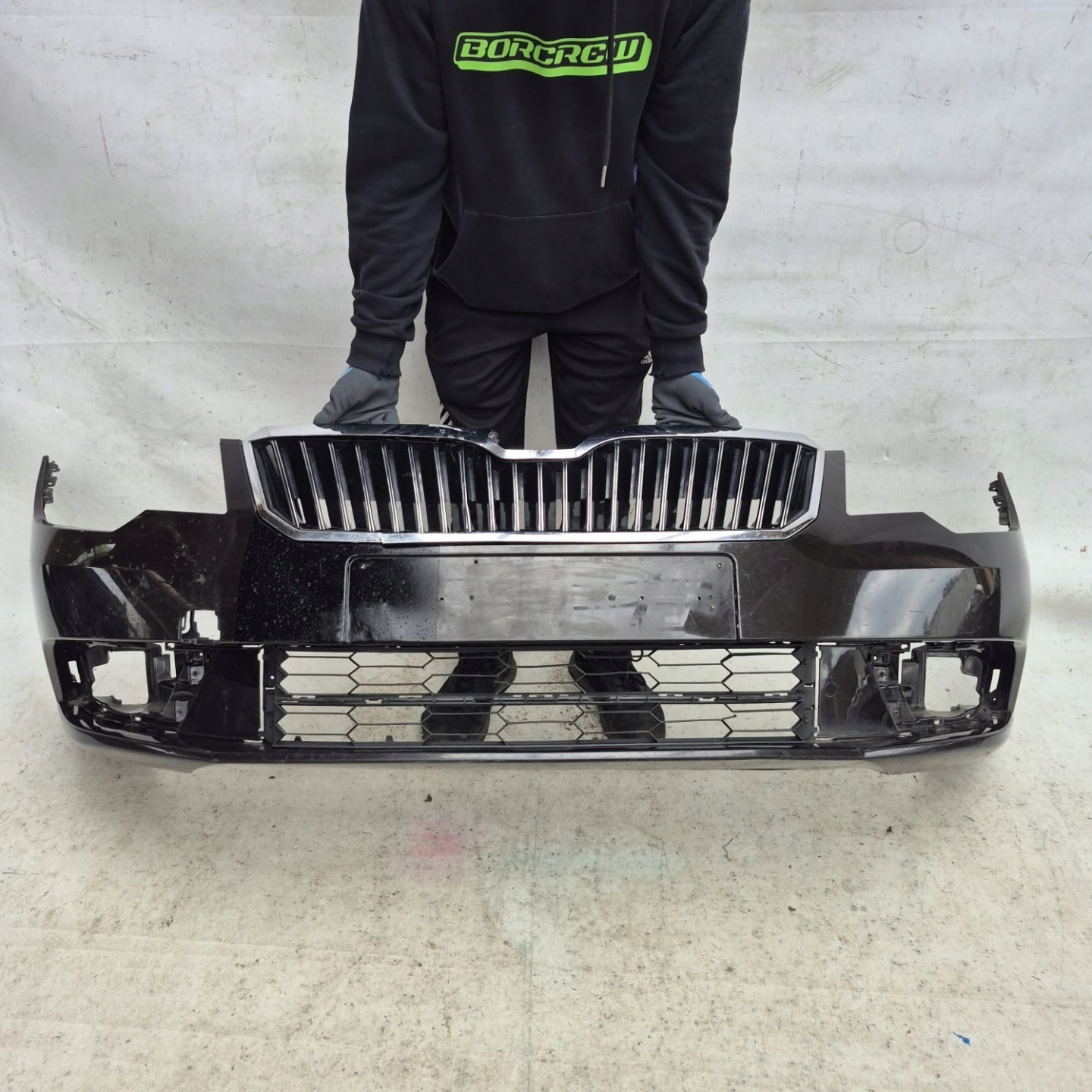 SKODA SUPERB II 2 LIFT 13-15 bumper front front 3T0807221K
