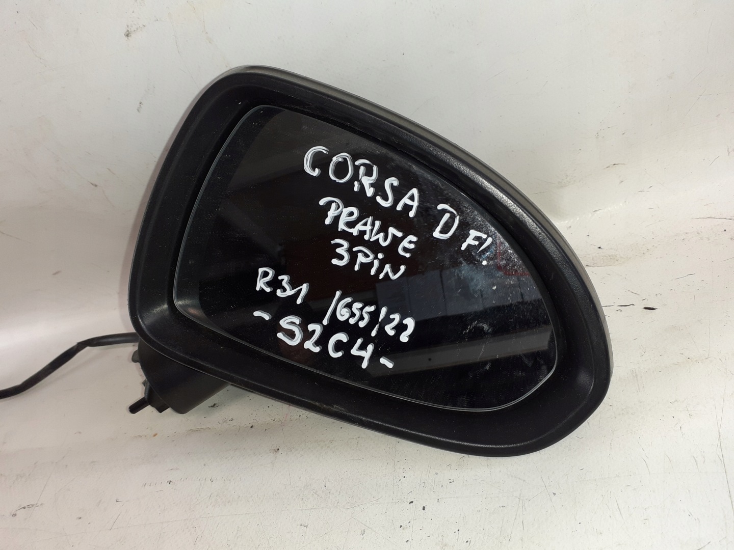 OPEL CORSA D 06-14 Spiegel rechts 3 PIN