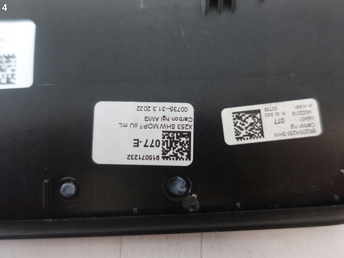 MERCEDES GLC X253 C253 63 GLC63 AMG cover PANEL DEKOR CARBON