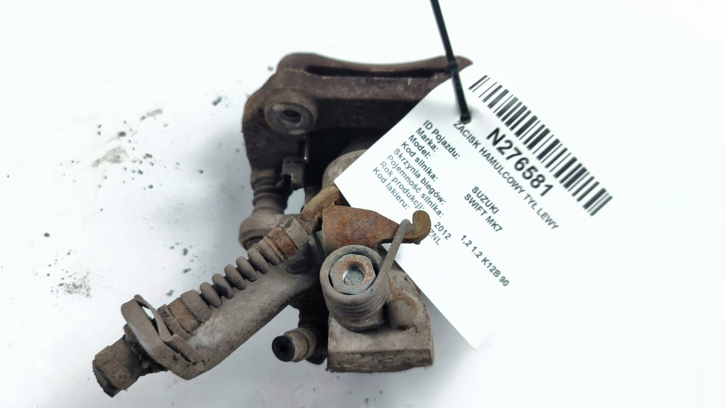 caliper brake rear part left 1.2 SUZUKI SWIFT MK7