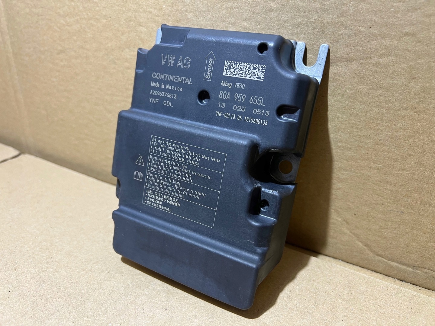 AUDI Q5 80A MOUDUL SENSOR airbag airbag 80A959655L