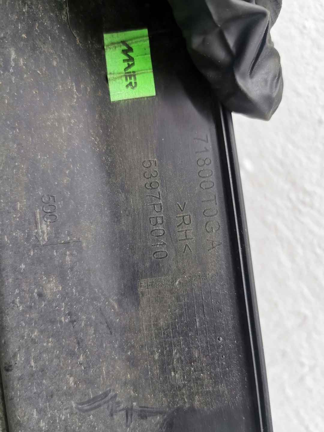 moulding threshold right HONDA CR-V IV 71800T0GA 12-18
