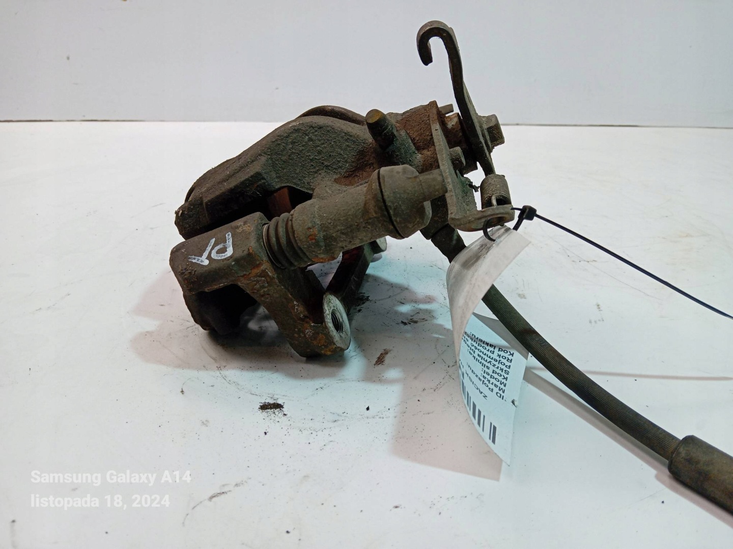 caliper brake rear part right RENAULT MASTER III