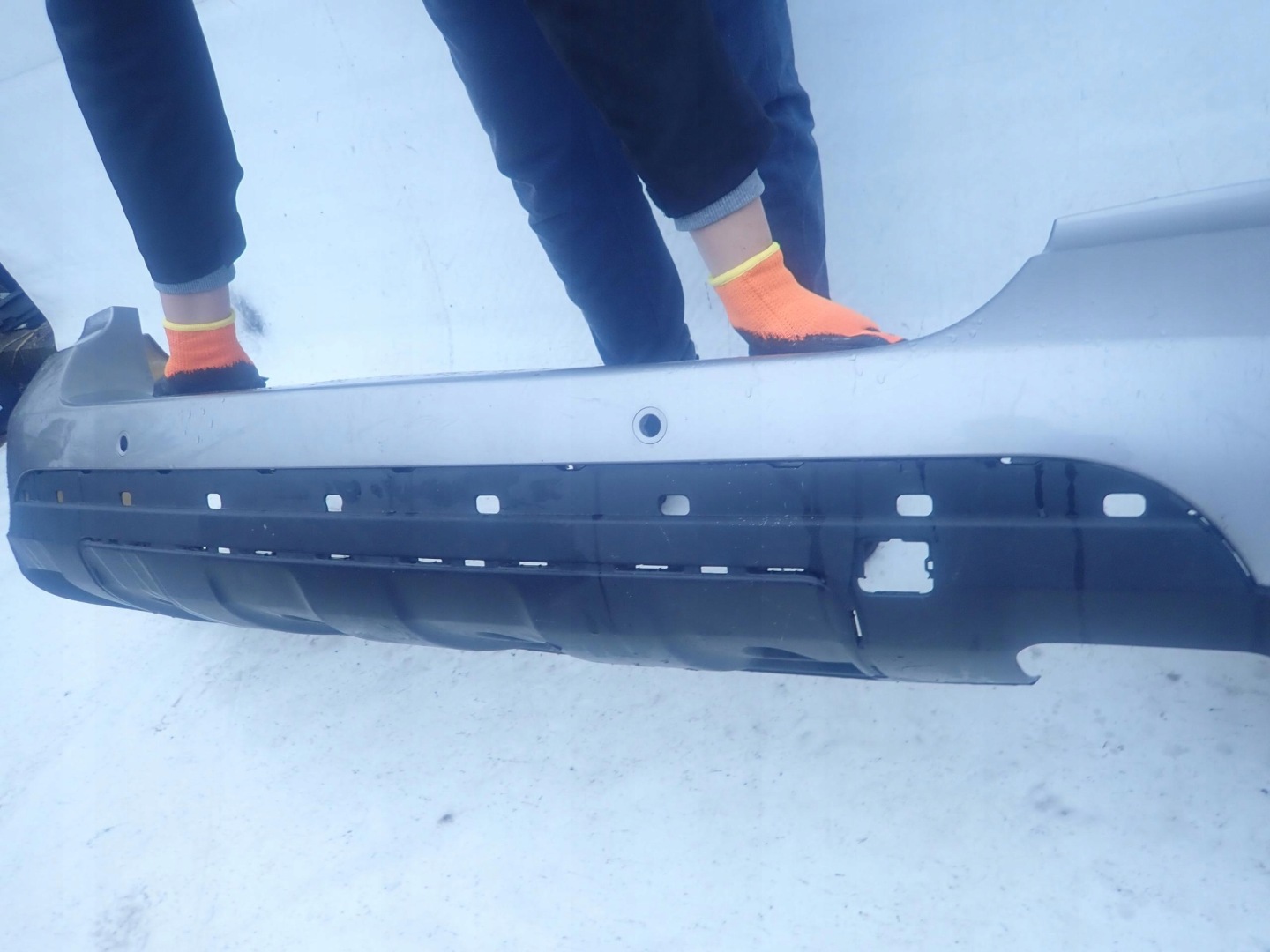 MERCEDES ML W164 05-08 bumper rear part rear PDC