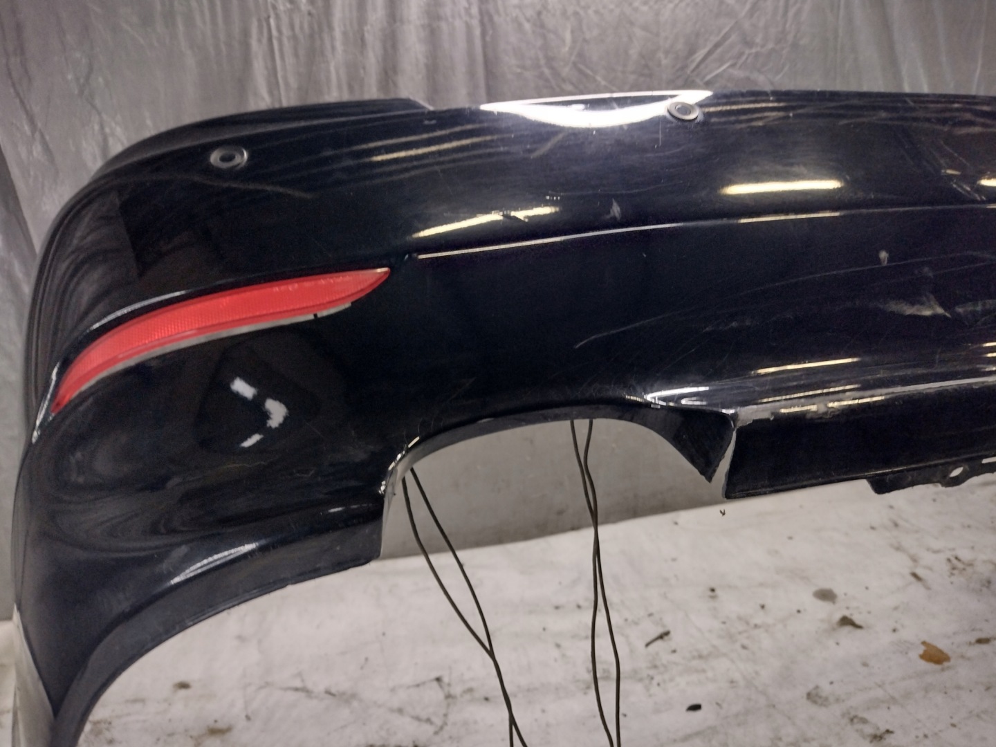 bumper rear PDC BMW E60 k: 668/9 Schwarz 2