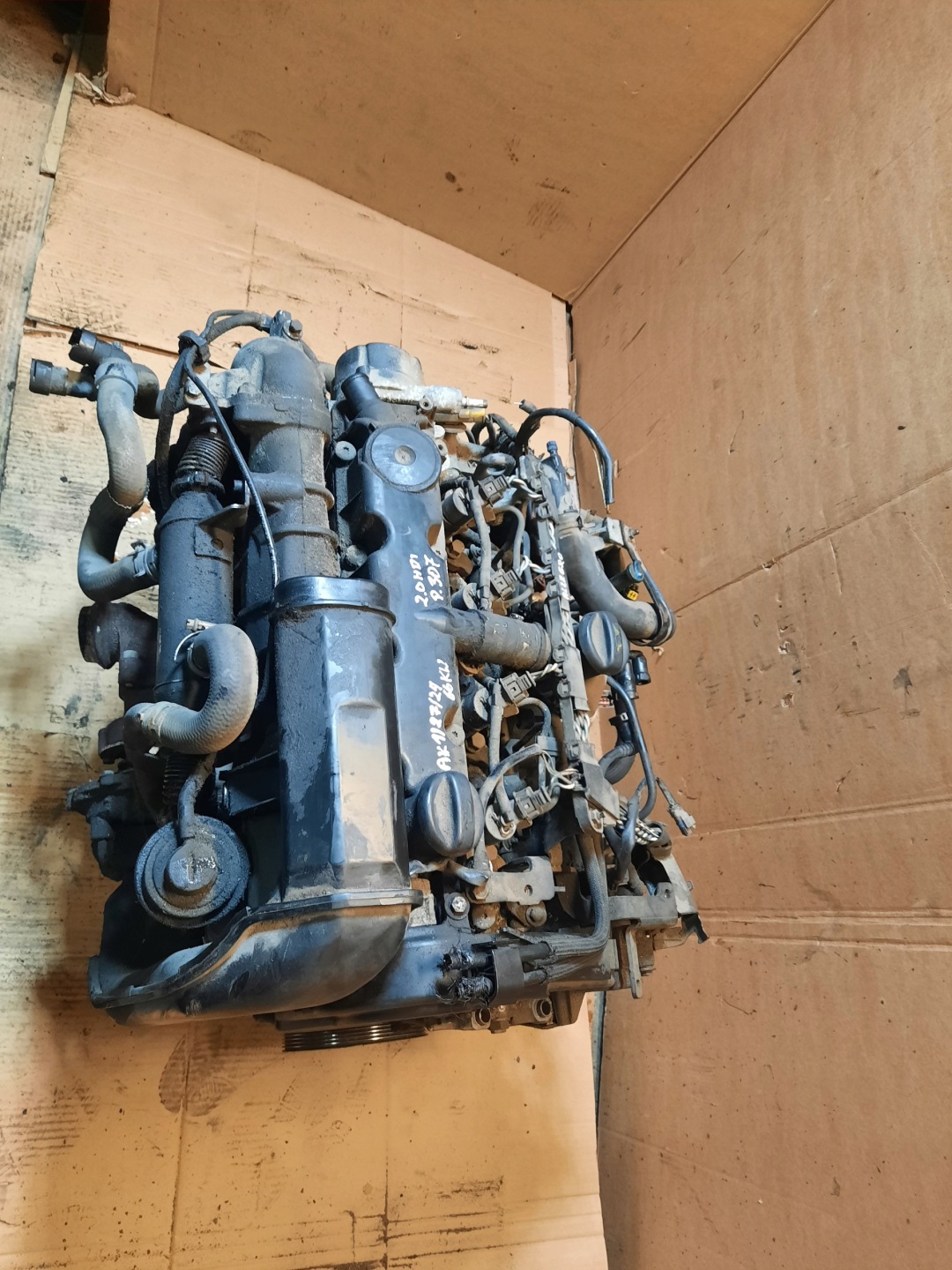 engine complete PEUGEOT 307 2.0 HDI RHY 66KW