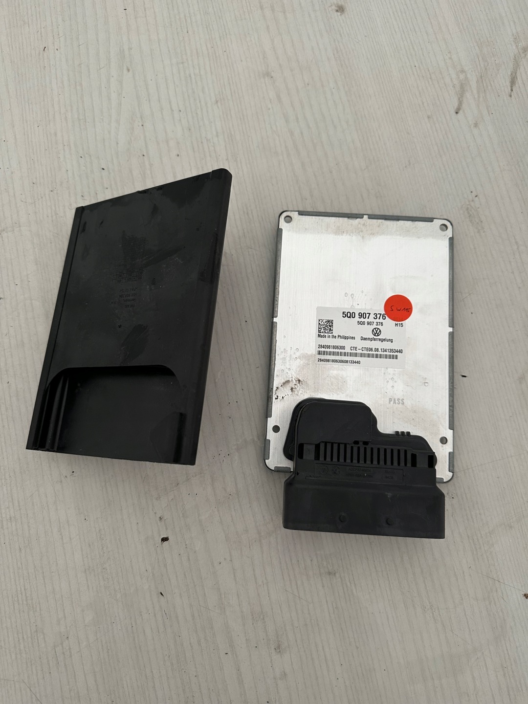 5Q0907376 control unit springing VW GOLF VII PASSAT