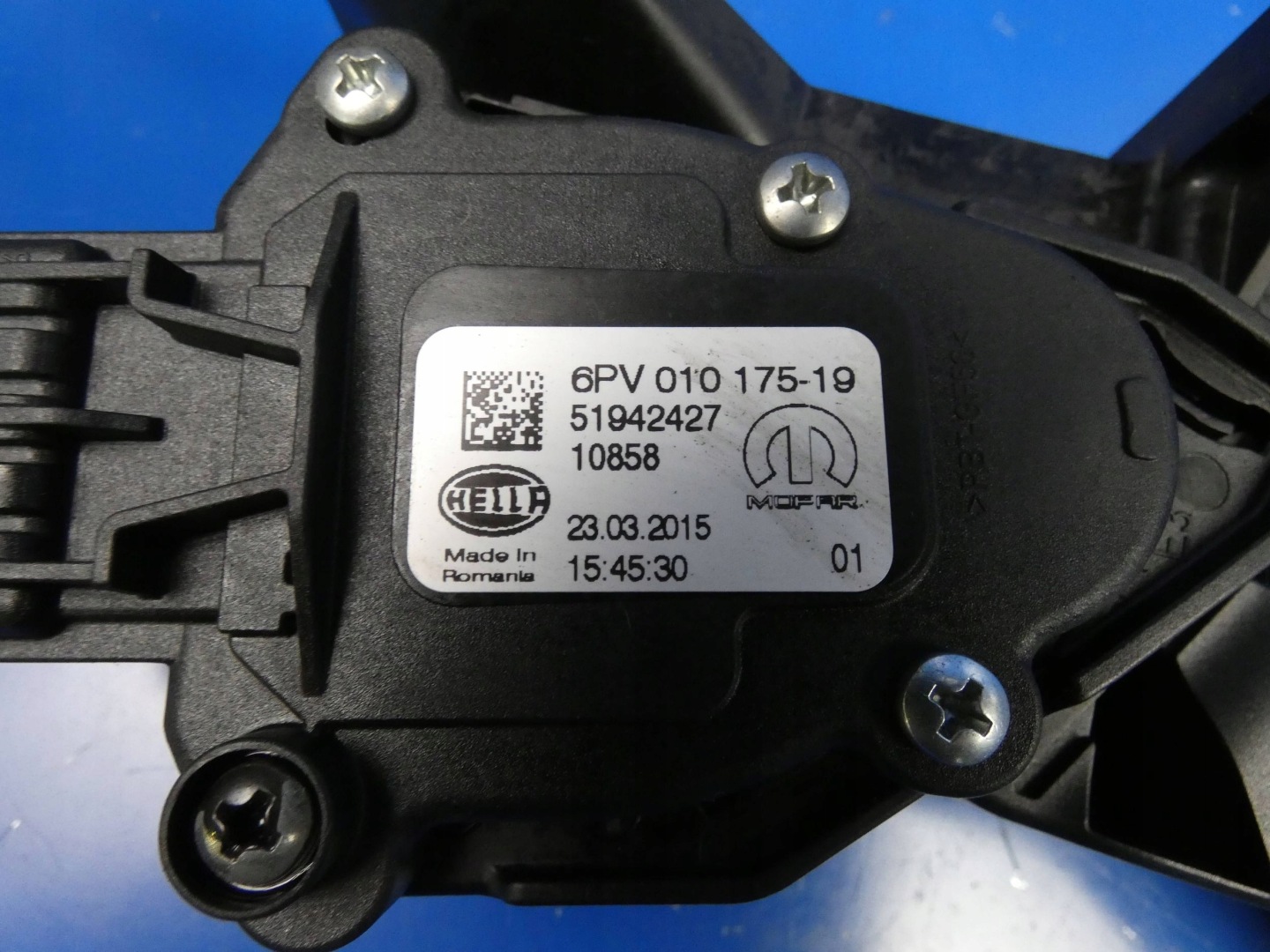 FIAT 500X 500 X potentiometer Gaspedal