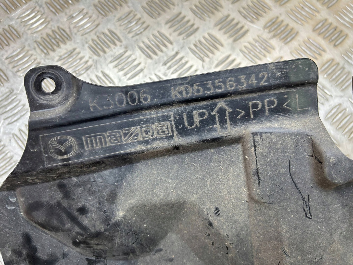 cover lower of the engine left Mazda 6 2016 KD5356342