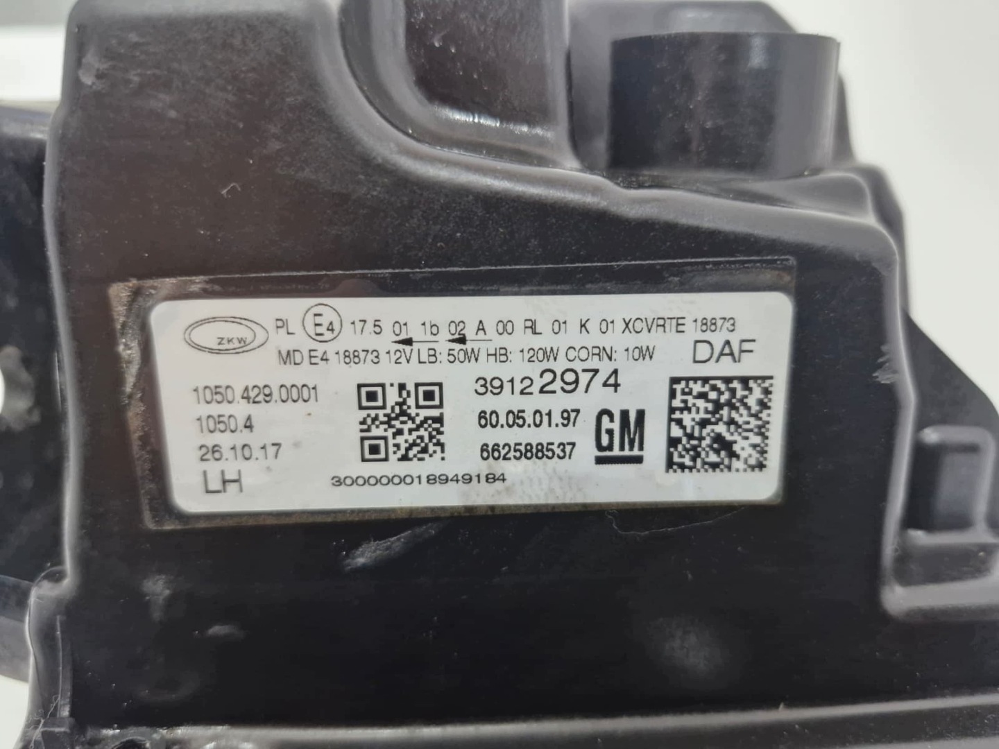 light left Opel Insignia B FULL LED LUX LED