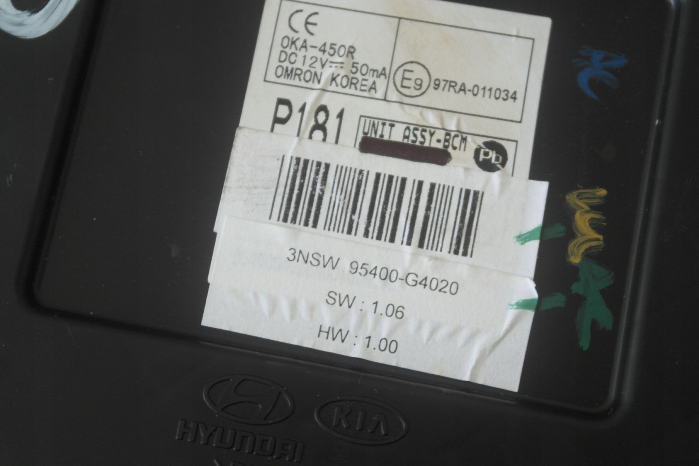HYUNDAI i30 III 16-23 module control unit BCM 95400-G4020 OE