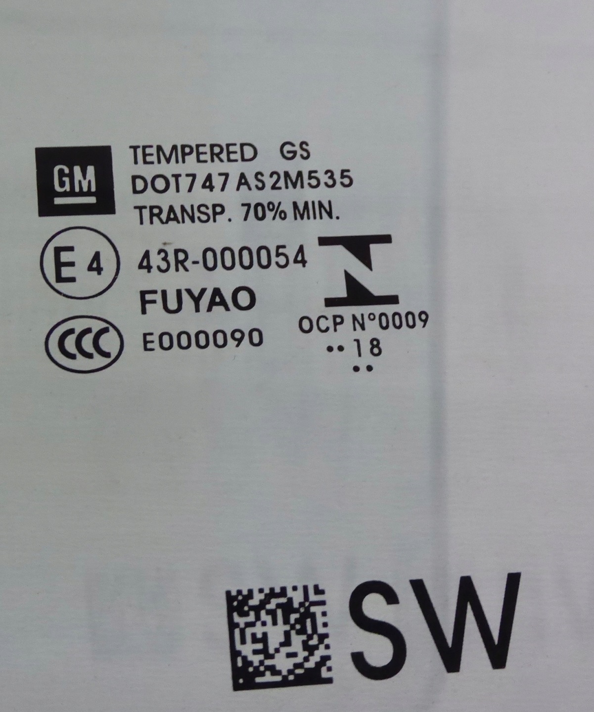 window door 2018 left rear part OPEL ASTRA K KOMBI