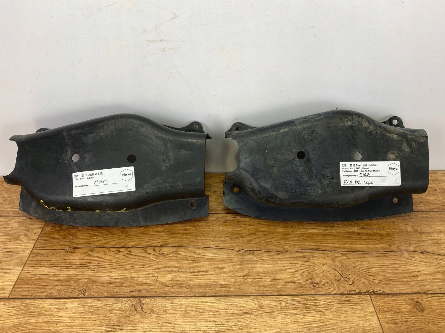 Blende Abdeckung Unterfahrschutz hinten des Querlenkers Chevrolet Camaro 2016+