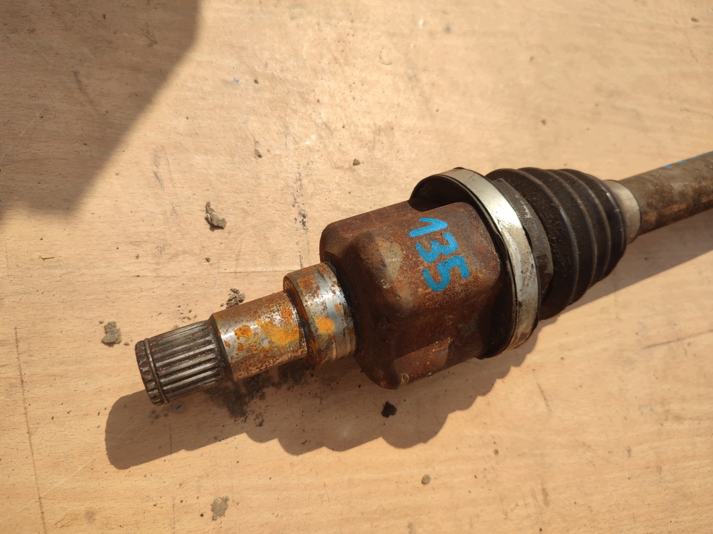 semi-axis short. Ford Focus 1.0 petrol