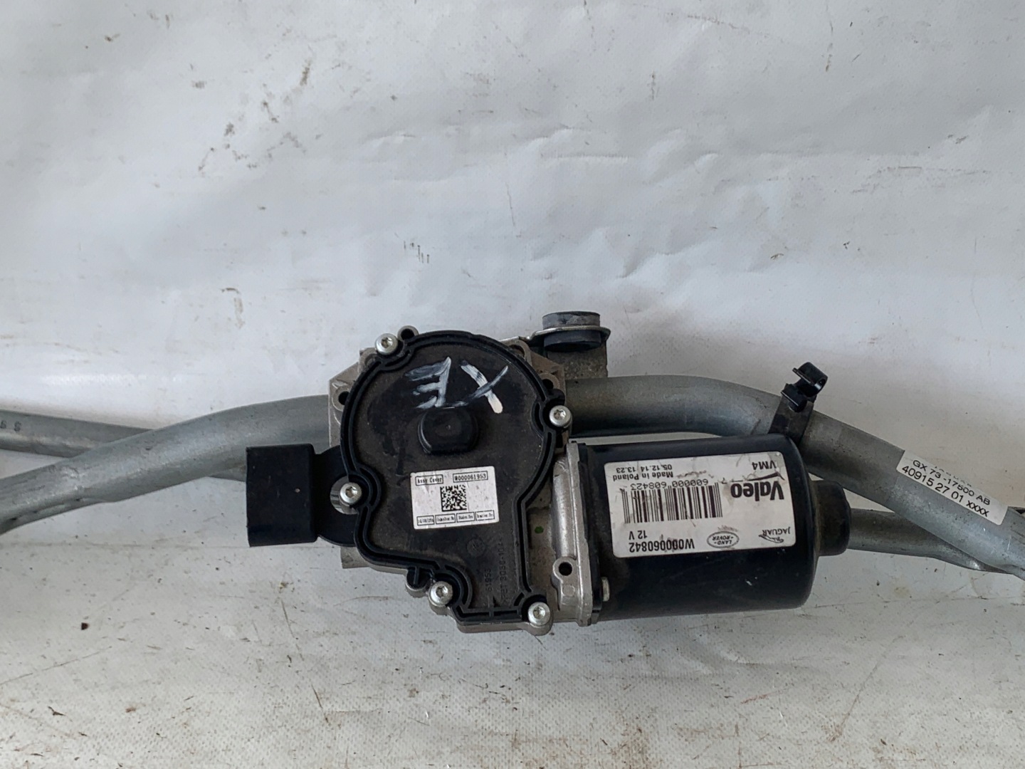 # wiper mechanism front JAGUAR XE X760