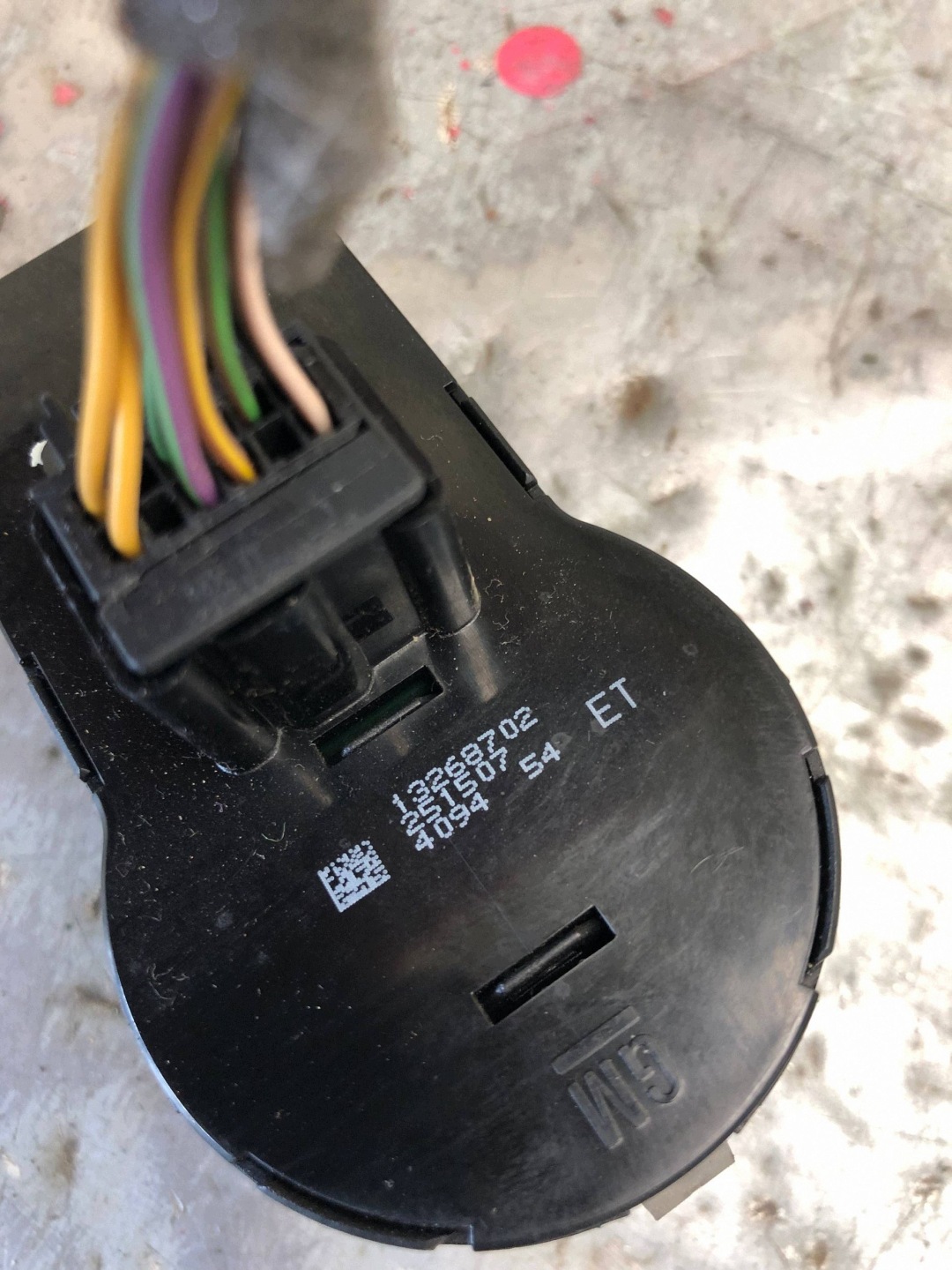 switch light switch OPEL ASTRA J 13268702