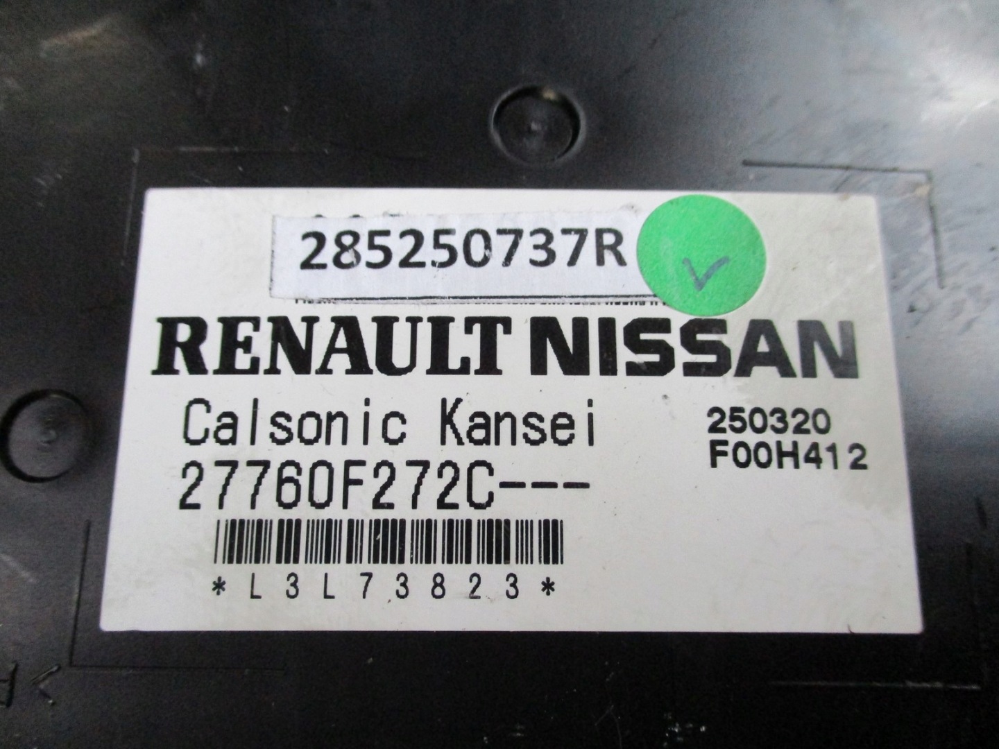 modul klimaanlage RENAULT CLIO V 285250737R