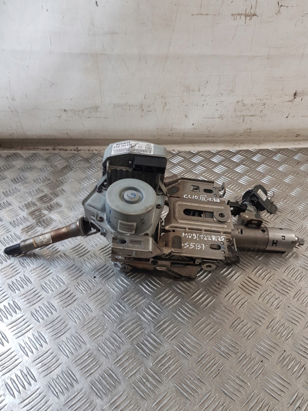 control electrics 8200294978A + ignition RENAULT CLIO III 06R