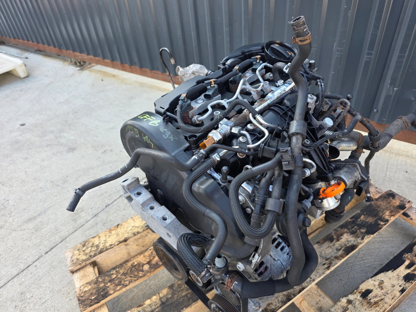 engine complete AUDI VW SEAT SKODA 2.0 TDI CFF CFFB 159484 KM original *3
