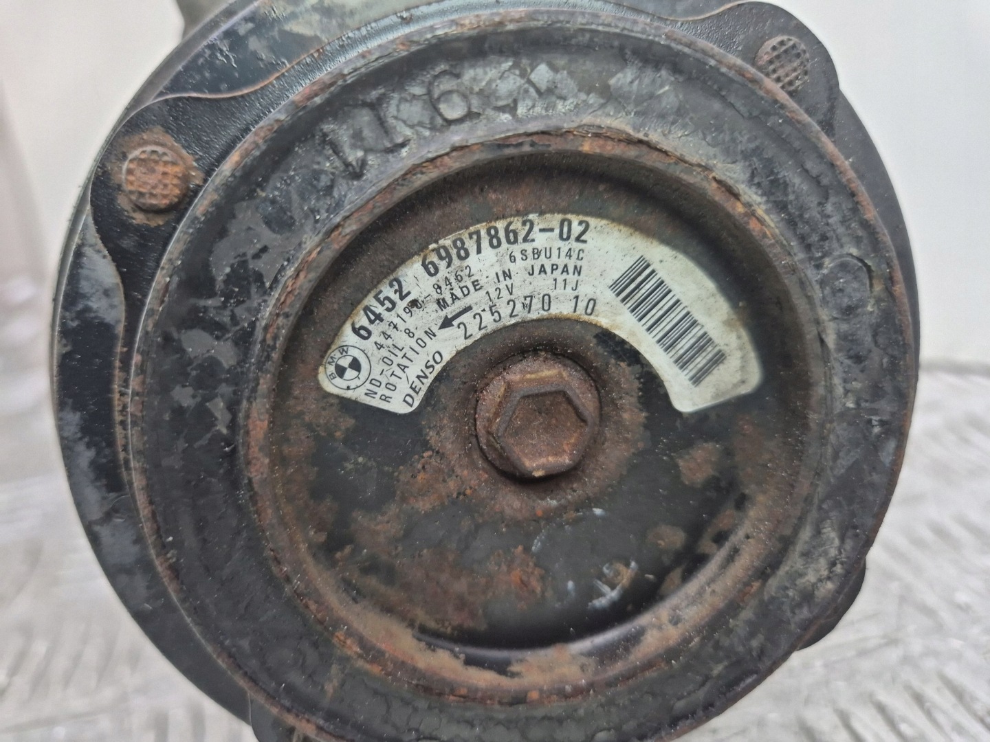 BMW 1 E81 E87 118d klimakompressor 6987862 N47D20A